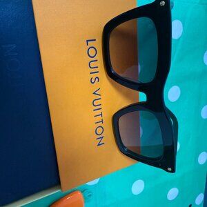 Louis Vuitton Black Sunglasses--New